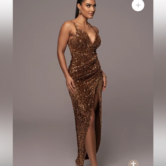 GORGEOUS JLUXLABEL Sequins Dress - Picture 2 of 16